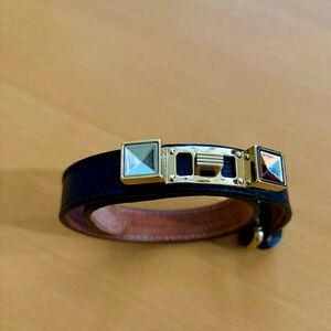 Proenza Schouler Black and Gold Bracelet